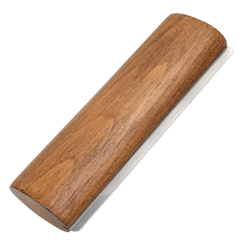 20cm Solid Wood Serrated Sweat Scraper For Horse Horse Cleaning Beauty Tools