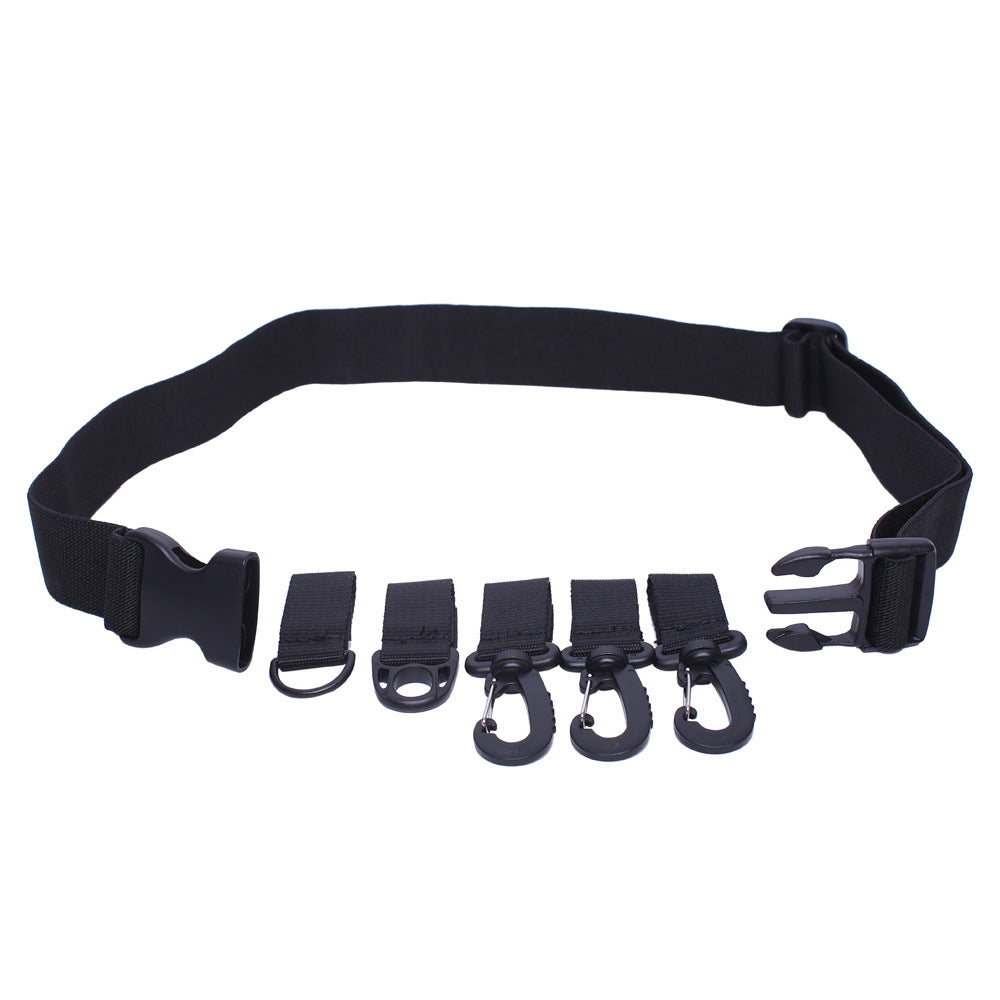 Outdoor Supplies Fishing Waders Fishing Accessories Belt Buckle D Ring Hook