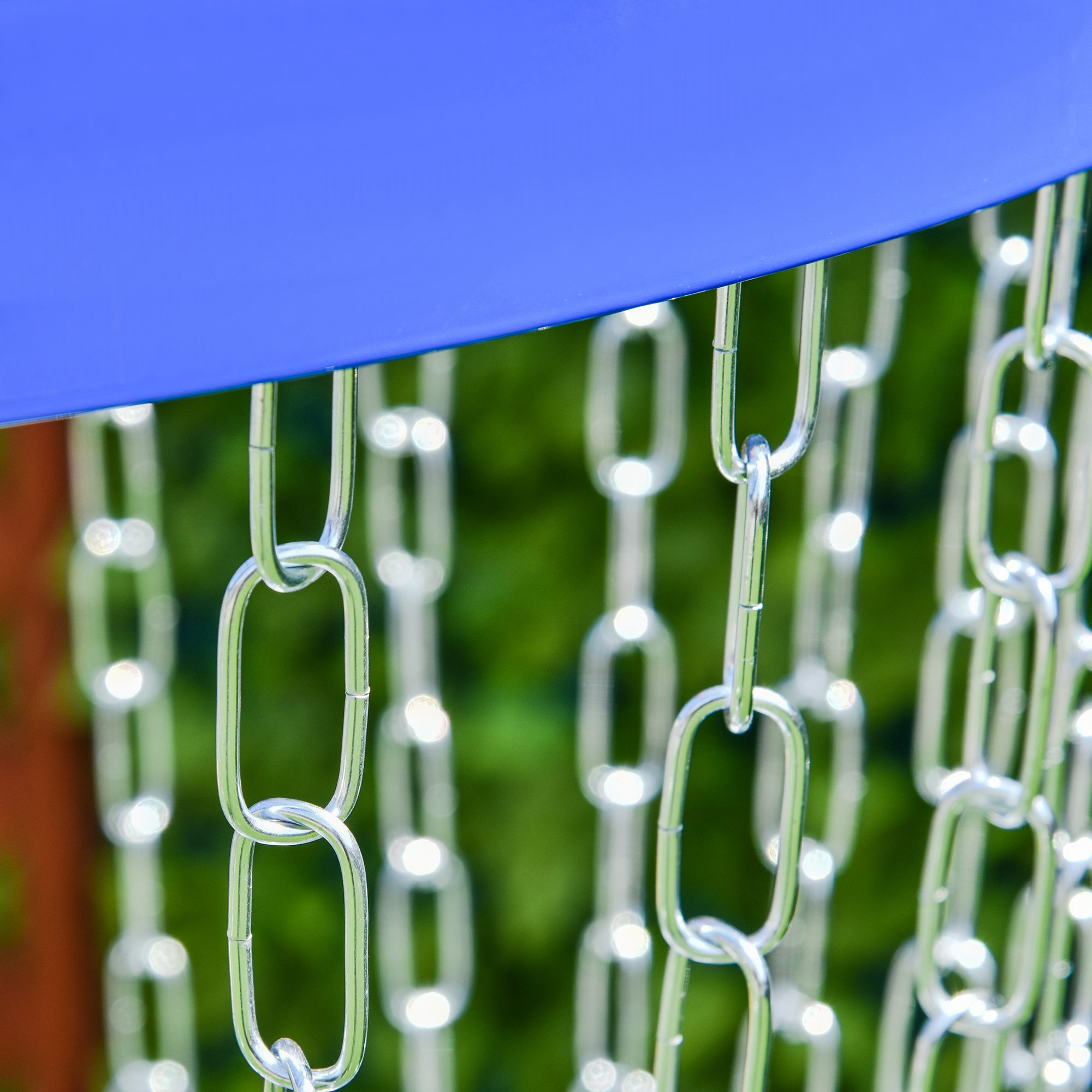 Portable Disc Golf Basket Target with 24-Chain
