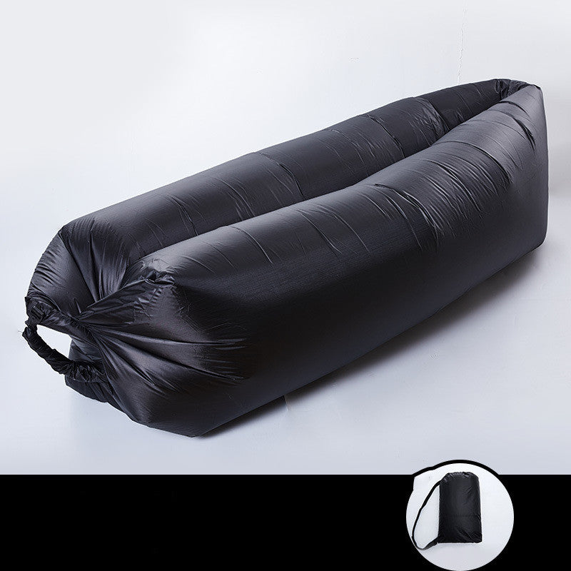 Camping Air Folding Lunch Break Net Celebrity Inflatable Mattress Lazy Sofa Recliner Single Portable Outdoor