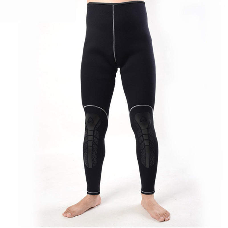 Fleece Lining Padded Diving Surf Wetsuit