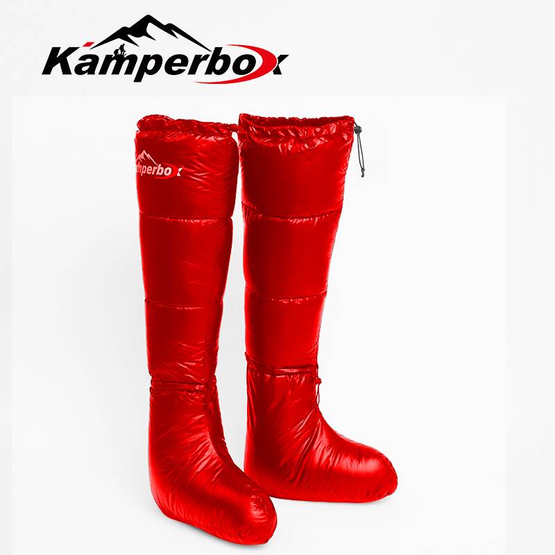 Camping Down Socks Sleeping Bag Socks Kamperbox Sleeping Bag Down Boots