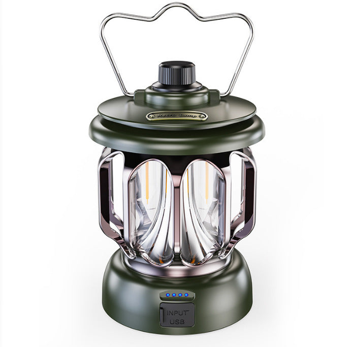 Outdoor Camping Light LED Retro Horse Lantern