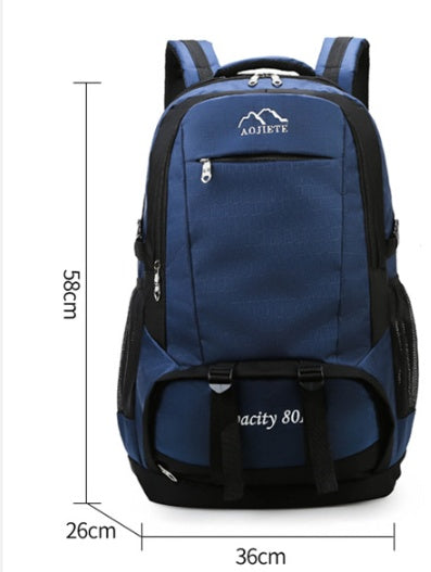 Men's 60L Large Capacity Travel Hiking Backpack