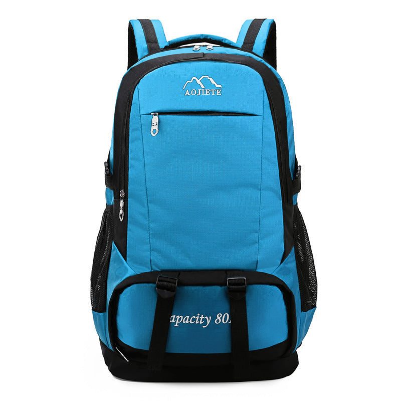 Men's 60L Large Capacity Travel Hiking Backpack
