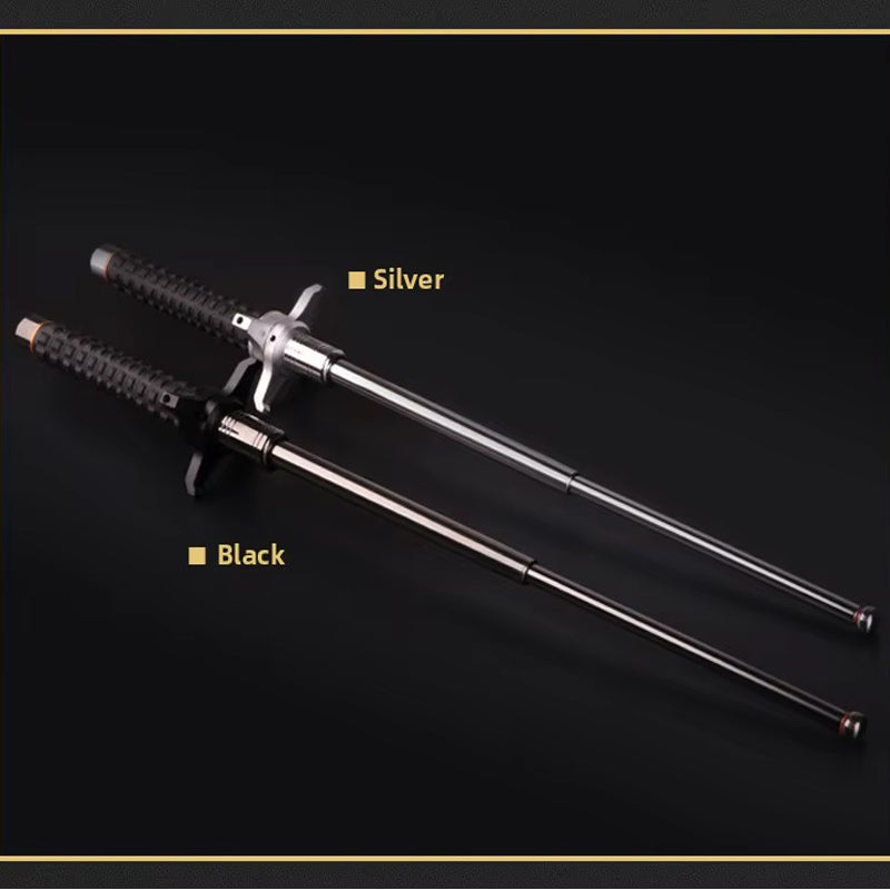 26 Inch Multifunctional Hiking Pole, Level 3, Extendable, Portable,car Mounted, Impact Resistant, Used For Hiking, Camping